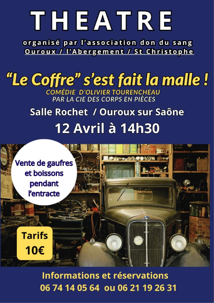 théatre don du sang ouroux