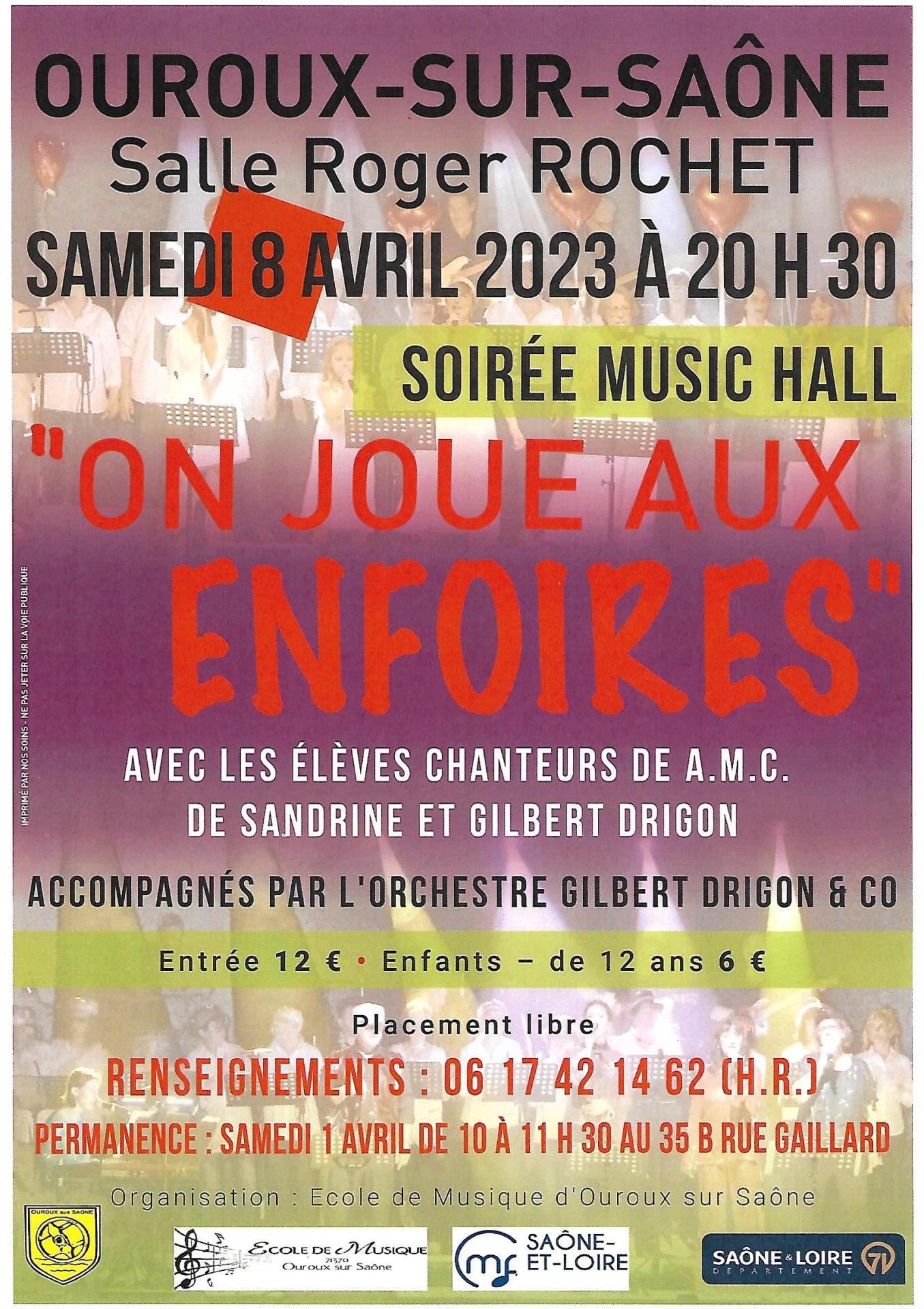 Soirée Music Hall