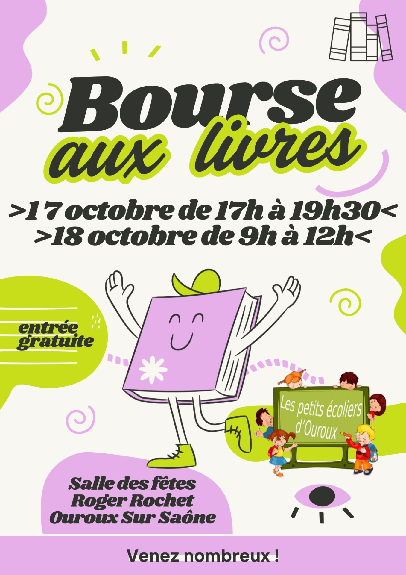 Bourse aux livres Petits ecoliers 2025