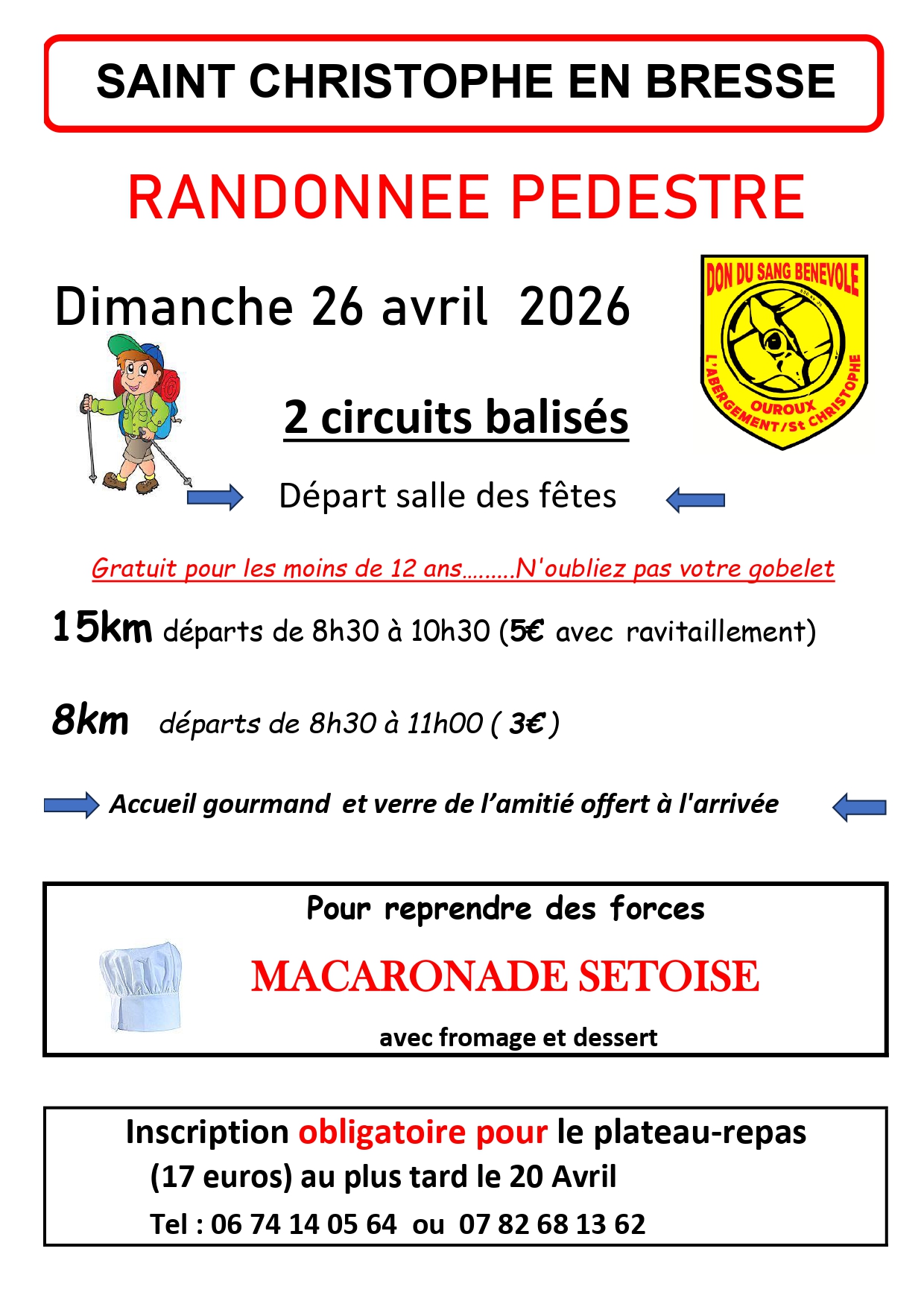 RANDONNEE DON DU SANG