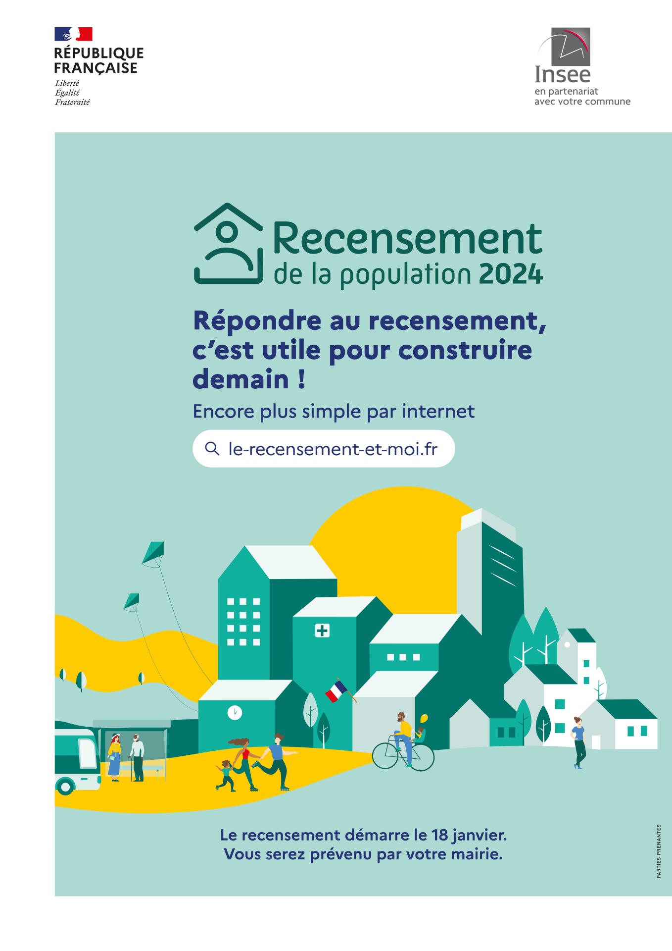 Recensement de la Population 2024